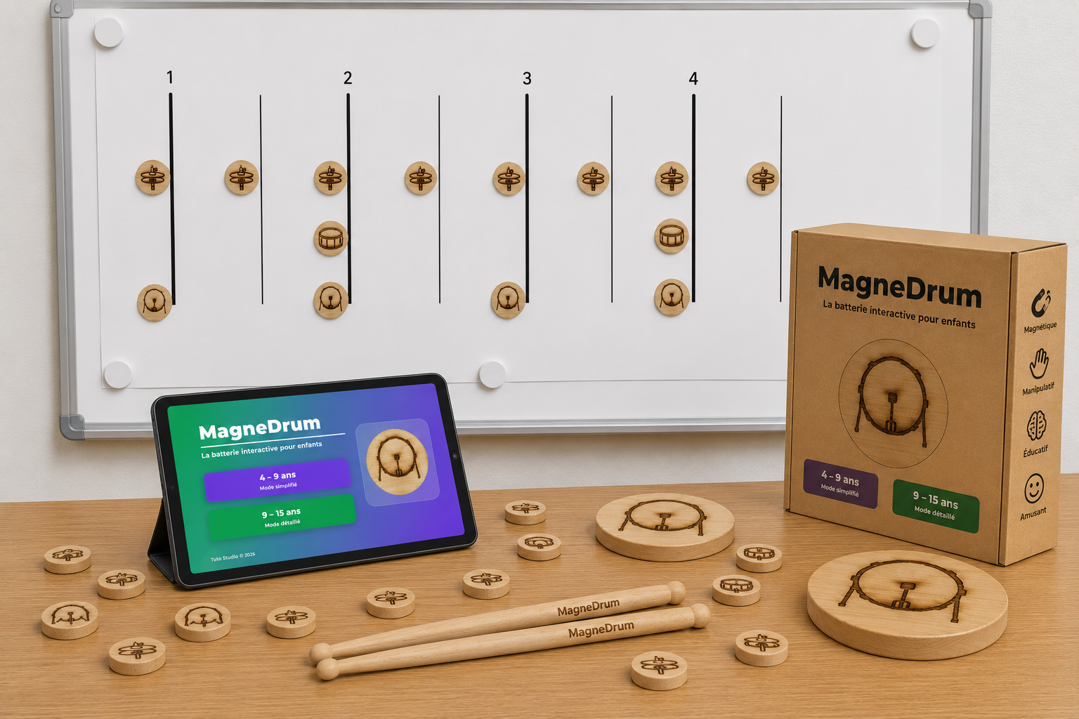 MagneDrum im Klassenzimmer